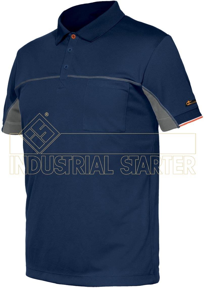 Industrial Starter Issa Extreme 8825B Koszulka Polo Szybkoschnąca