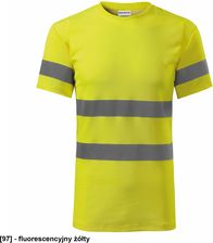Rimeck Hv Protect 1V9 Adler Koszulka Unisex 175 G/M² 45% Poliester 55% Bawełna Fluorescencyjny Pomarańczowy S