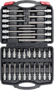 ゆぅ ZESTAW NARZĘDZIOWY XXL 1/4'', 3/8'', 1/2'' KPL. 216 SZTUK YT