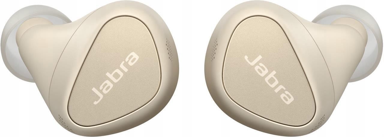 新品未開封　Jabra Elite 5 Gold Beige Słuchawki bezprzewodowe Jabra Elite 5 gold/beige - taternik