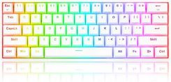 Zdjęcie Klawiatura Redragon Draconic Pro (Biała) (K530WRGBPRO) - Libiąż