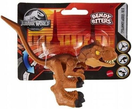 Mattel Jurassic World – Bendy Biters – Figurka Tyranozaurus Rex GYX93