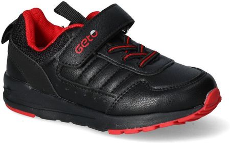 Sneakersy Gelteo F-857 Czarne/Czerwone