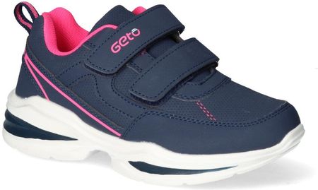 Sneakersy Gelteo F-820 Granatowe/Różowe