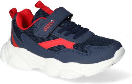 Sneakersy Gelteo F-802 Granatowe/Czerwone