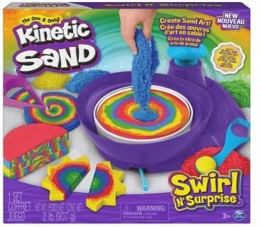 Spin Master Kinetic Sand Zakręcone Kolory (6063931)
