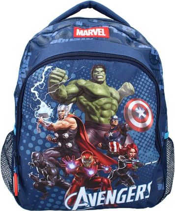 VADOBAG PLECAK MAŁY DWUKOMOROWY MARVEL AVENGERS GRANATOWY