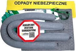 R.E.I.S. Sorb Uni Set25 Zestaw Sorbentów Uniwersalnych Przystosowany Do Szybkiego Usuwania Wycieków.
