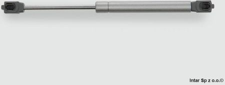 Podnośnik barkowy gazowy 80N, SFD011-80N, L-244 mm, Niklowany, AMIX