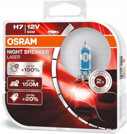 Osram H7 Night Breaker Laser Plus 150% Duo J8P80 64210N Dba J8P80