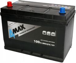 Zdjęcie 4Max Akumulator 12V 100Ah 800A L Plus Bat100 800L Jap Bat100 800L Jap 4Max - Góra Kalwaria
