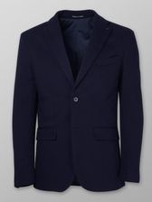 Zdjęcie Granatowa marynarka w drobny przeplot - Poniec