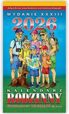 Zdjęcie Kalendarz Zdzierak Rodzinny 2026 Bloczkowy Zrywany 76x135mm Telegraph - Michałowo