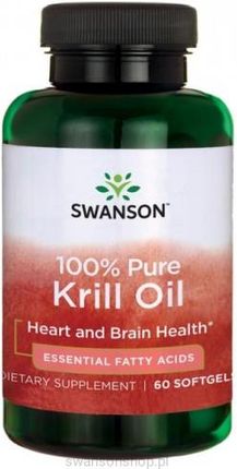 Swanson Krill Oil 60 Kaps  