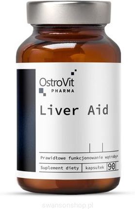 Ostrovit Pharma Liver Aid 90 Kapsułek Nac Glutation Karczoch Ostropest