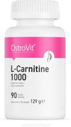 Ostrovit L-Karnityna 1000 Mg 90 Tabletek