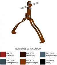 Zdjęcie An-Kom Uchwyt Gąsiorowy Profilowany Z-Śruba Wzór 16 H 10cm /La/ Typ An-151L/La/-N - Wodzisław Śląski