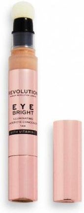 Makeup Revolution Eye Bright Illuminating Under Concealer Korektor Pod Oczy Tan 3ml