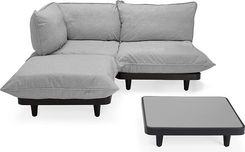 Zdjęcie Narożnik Lewostronny Paletti Szary Ze Stolikiem 4 El. - Września