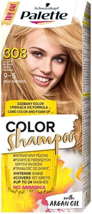 Palette Palette_Color Shampoo Szampon Koloryzujący Do 24 Myć 9-5 Złoty Blond