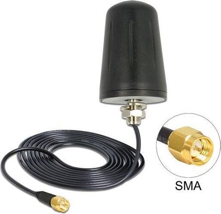 DeLOCK WLAN antenna SMA w/ flexible joint (88339)