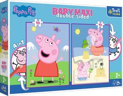 Zdjęcie Trefl Primo Puzzle Baby Maxi 4w1 Pogodny dzień Peppy 43001 - Pilawa
