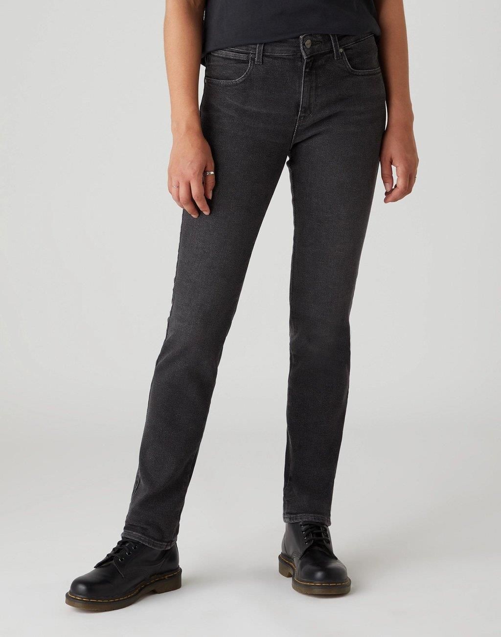 Wrangler Jeans Slim Vita Alta Donna – 100% Cotone, Classico Intramontabile