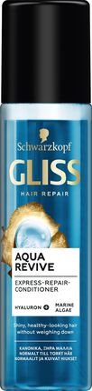 Schwarzkopf Gliss Moisturizing Express Repair Conditioner Aqua Revive Kuracja Do Włosów 200 ml