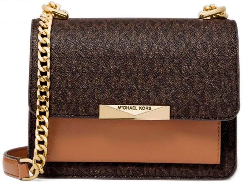 Torba Damska Michael Kors 30H9GJ4L3B-BRN-ACORN Brązowy (23 x 17 x 7 cm ...