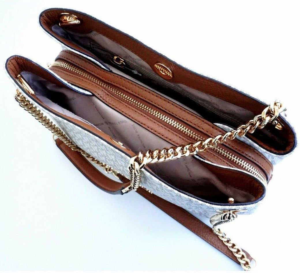 Torba Damska Michael Kors 35S9GTTM2B-VANILLA Beżowy (28 x 19 x