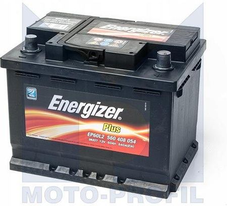 Energizer Akumulator 60Ah540A Plus P Plus  542923 Ep60L2Enr
