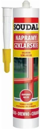 Silikon szklarski Soudal 280 ml bezbarwny