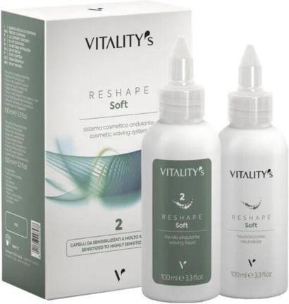 Vitality'S Zestaw Do Trwałej Ondulacji Włosów Cienkich I Wrażliwych - Reshape Soft 2