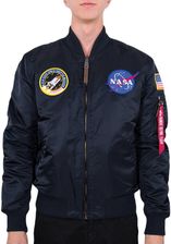 Zdjęcie Kurtka Alpha Industries MA-1 VF NASA 166107 07 - Granatowa  - Dąbrowa Górnicza