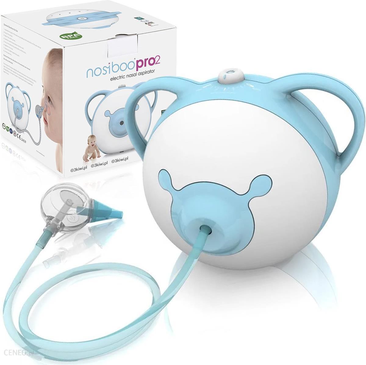 Nosiboo Pro2 Medyczny Aspirator Elektryczny Dla Dzieci Blue