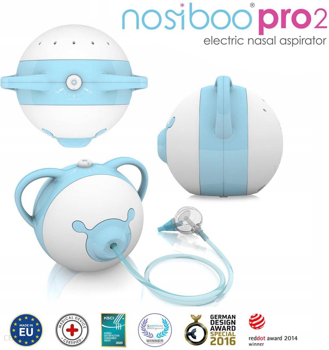 Nosiboo Pro 2 medyczny aspirator do nosa Niebieski/Blue V2