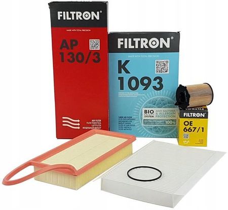 Filtron Zestaw Filtrów Peugeot 1007 307 1 4 Hdi Oe6671Ap1303K10