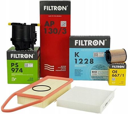 Filtron Zestaw Filtrów Citroen C2 C3 1 4 Hdi 68Km Oe6671Ps974Ap130