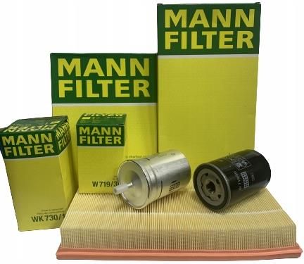 MannFilter Mann Filter Zestaw Filtrów Audi Skoda Vw 1 6 8 T 2 0 W71930 ...
