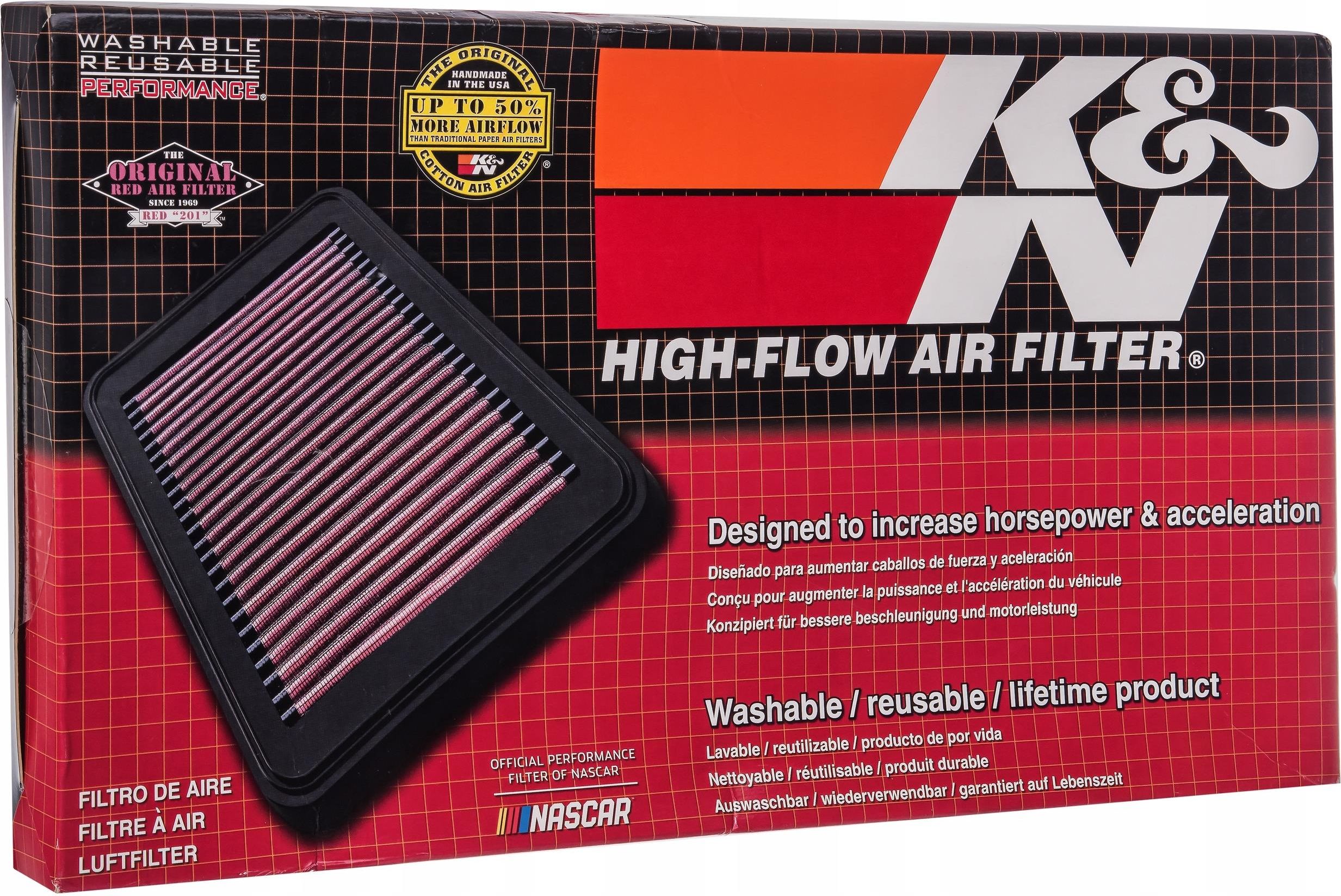 Filtr powietrza K&N Filters Filtr Powietrza K&NUniw Re0870 Opinie i