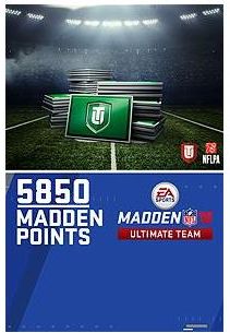 Madden NFL 18: 5850 Madden Points (Xbox)