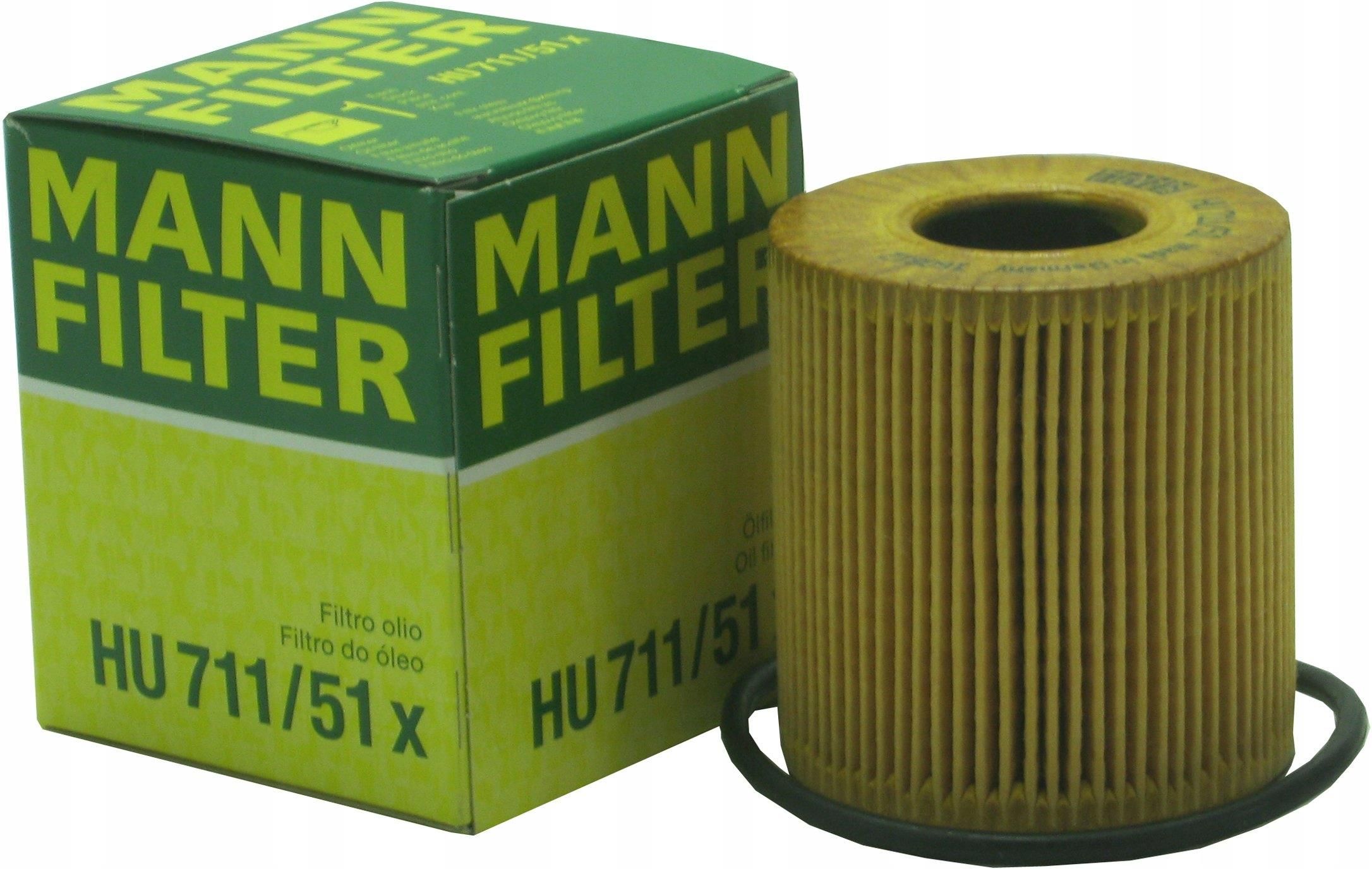MannFilter Peugeot 508 I 10 16 Vti Turbo Filtr Oleju Mann Hu 71151 X ...