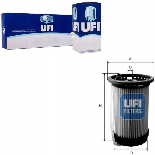 Filtr paliwa Ufi Filtr Paliwa 5Q0127177C S6065Ne Ufi2606500Rs2 - Opinie ...