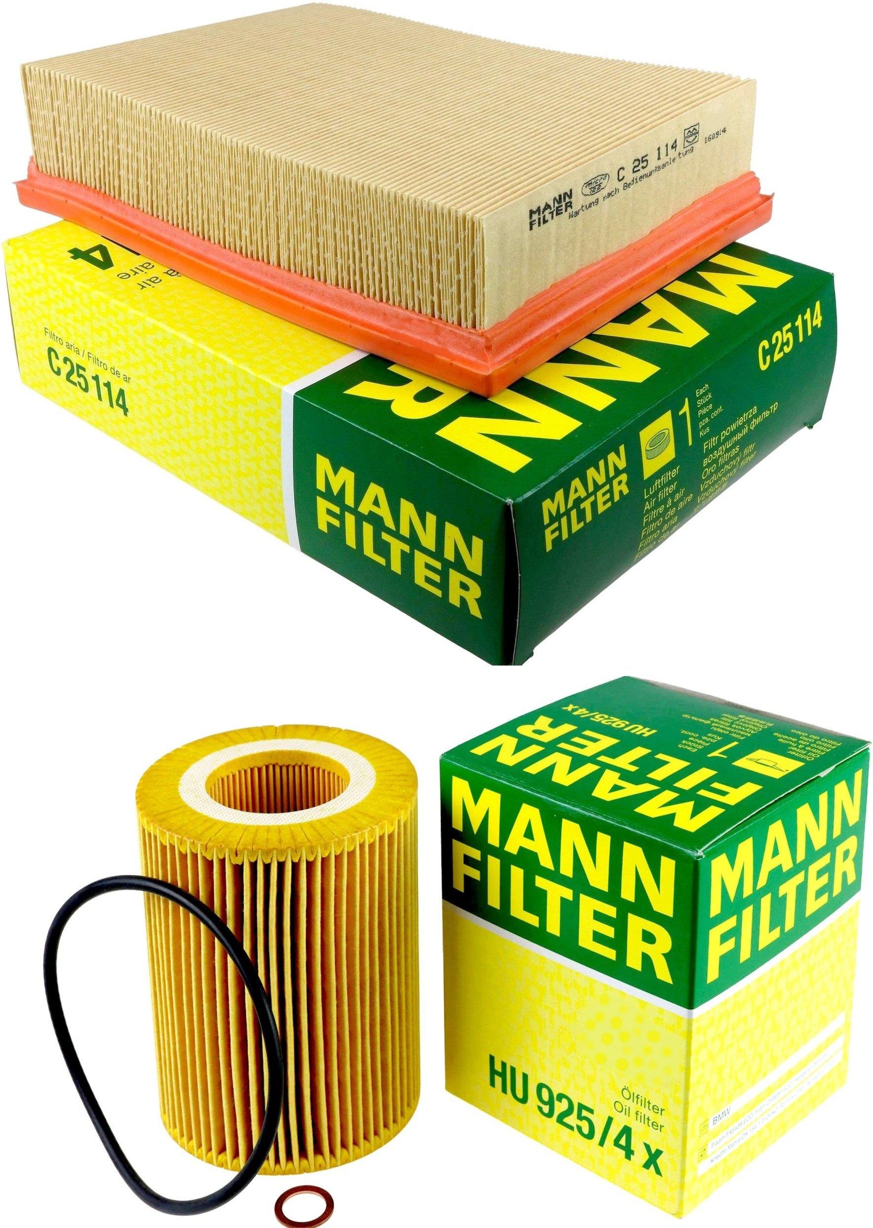 MannFilter Bmw E46 E39 Mann Filter Zestaw Hu9254X Plus C25114 Opinie
