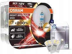 Osram H7 Night Breaker Laser Plus 200% Led W5W
