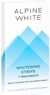Alpine White Whitening Strips Wybielacz Do Zębów 14 Stk