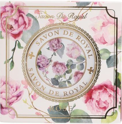 Savon De Royal Różane Mydło Toaletowe Luxury Solid Soap Rose 100 G