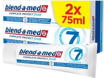BlendAMed Complete Protect 7 Pasta Do Zębów Extra Fresh 2 X 75Ml
