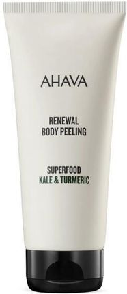 Ahava Rewitalizujący Peeling Do Ciała Superfood Kale & Turmeric Renewal Body 200 Ml