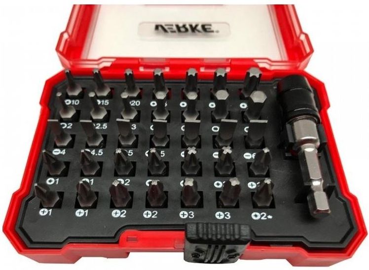 Verke Zestaw Bity Końcówki Torx Imbus Płaskie 36Pc V39200 - Opinie i ...
